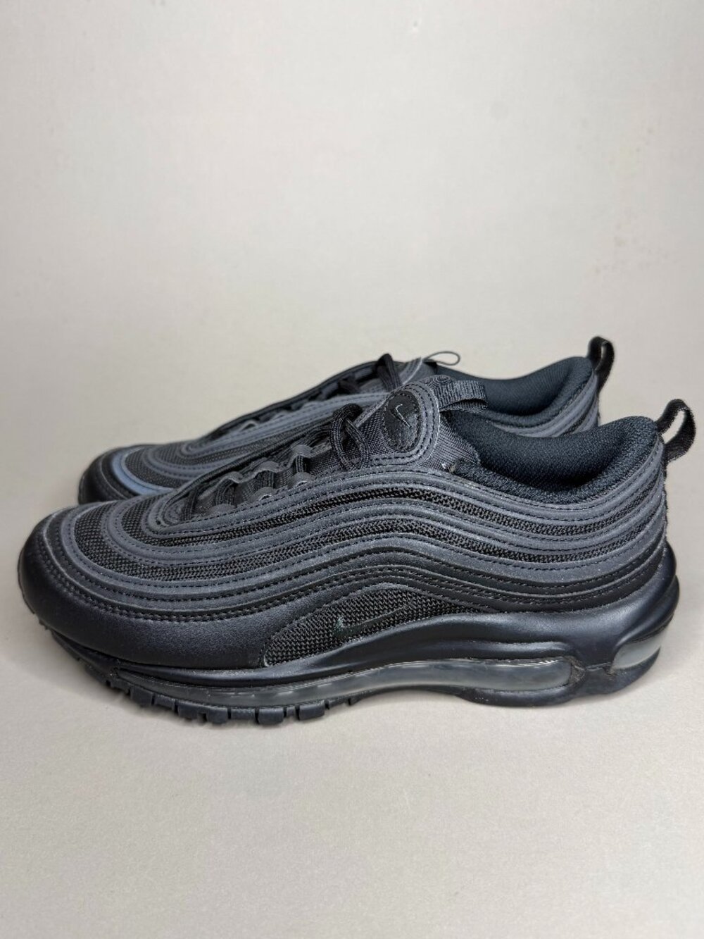 Nike Air Max 97 Triple Black Next Nature Shoes Womens Size 8.5